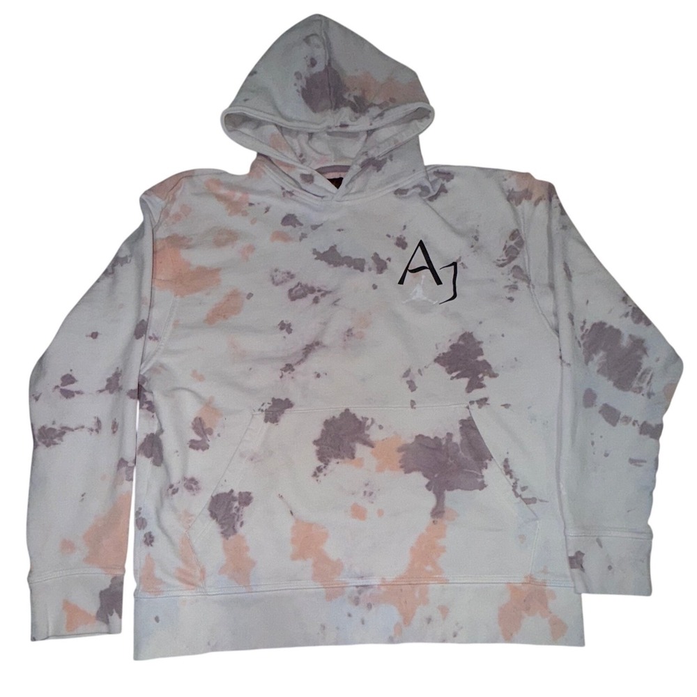 Jordan AJ Tie Dye DNA Pullover Hoodie Sweatshirt Men's‎ XXL